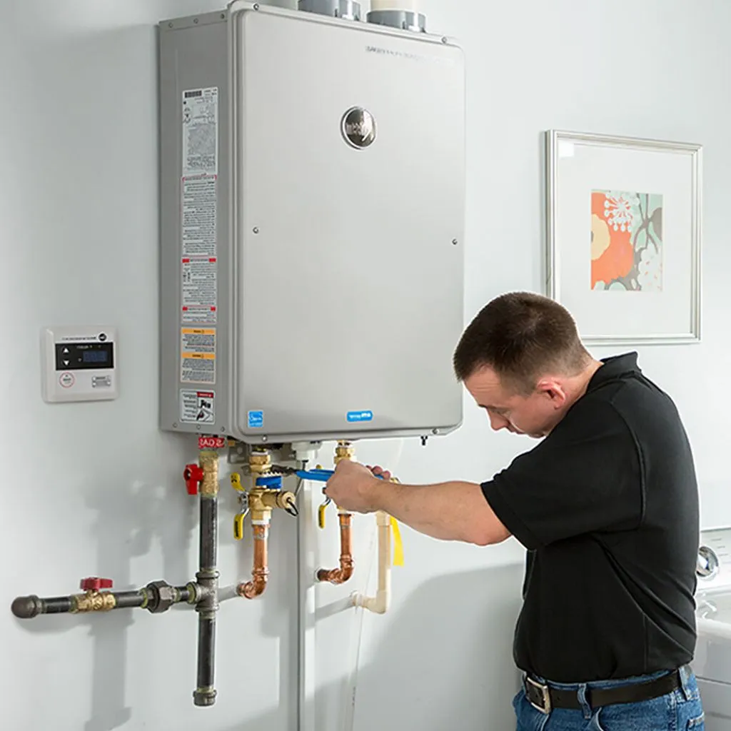 tankless water heater repair in Juda, WI